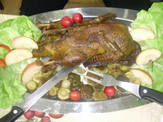 Duck stuffed with cranberries - 2