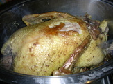 Duck stuffed with cranberries - 4